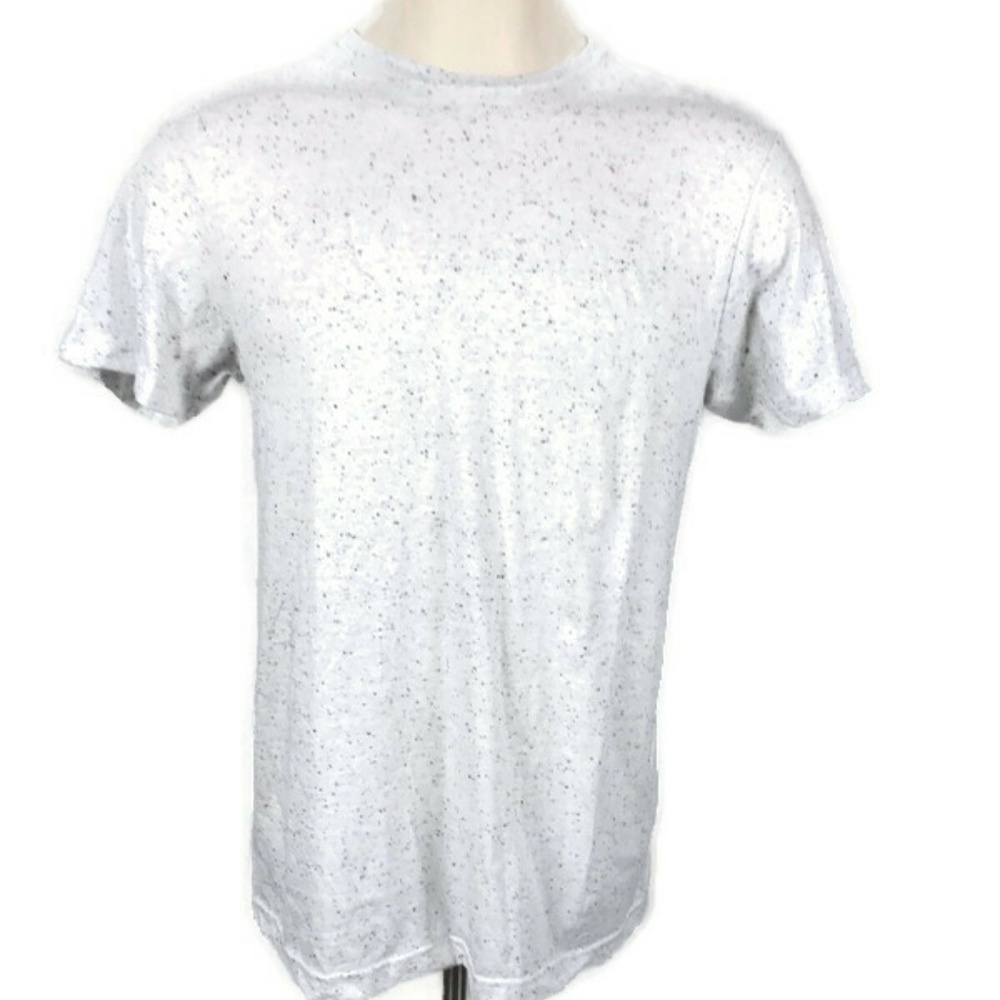 🔴 3/$15 Alfani Speckle Print T-Shirt Small NWT